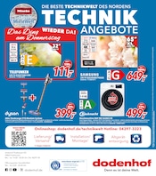 Aktueller dodenhof TechnikWelt Elektromarkt Prospekt in Achim und Umgebung, "Top Angebote" mit 1 Seite, 23.03.2025 - 29.03.2025