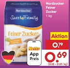 Feiner Zucker von Nordzucker für 0,69 € bei Netto Marken-Discount im Angebot Feiner Zucker von Nordzucker im aktuellen Netto Marken-Discount Prospekt
