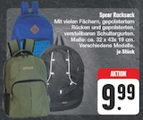 Rucksack Angebote von Spear bei EDEKA Zwickau für 9,99 €