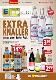 EDEKA Prospekt für Höchstadt (Aisch) mit 12 Seiten EDEKA Prospekt für Höchstadt (Aisch): "Wir lieben Lebensmittel!", 12 Seiten, 07.09.2026 - 19.09.2026