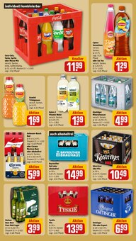 Coca Cola im REWE Prospekt "Dein Markt" mit 36 Seiten (Rostock)