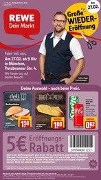 REWE Prospekt "Dein Markt" für München, 36 Seiten, 24.02.2025 - 01.03.2025