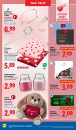 Offre Saint-Valentin dans le catalogue Lidl du moment à la page 50