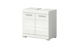 Waschbeckenunterschrank SCHLOONSEE Breite 60cm 2 Tür 2 Fächer mit Siphonausschnitt MDF-Front in verschiedenen Farben erhältlich Badmöbel Badschrank Kommode Bad Schloonsee von  im aktuellen Höffner Prospekt für 99,00 €