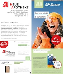 Aktueller LINDA Premiumapotheke Prospekt (Stadthagen, 3 Seiten zum blättern LINDA Premiumapotheke Prospekt Aktuelle Angebote mit 3 Seiten