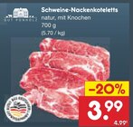 Netto Marken-Discount - Schweine-Nackenkoteletts Angebot im Prospekt Schweine-Nackenkoteletts bei Netto Marken-Discount im Prospekt "" für 3,99 €