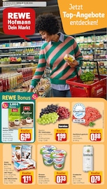 Fleisch im REWE Prospekt in Memmingen Aktueller REWE Prospekt mit Fleisch, "Dein Markt", Seite 1
