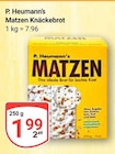 Matzen Knäckebrot Angebote von P. Heumann's bei GLOBUS Bochum für 1,99 €