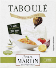 Préparation pour taboulé - Jean Martin dans le catalogue Monoprix