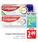 EDEKA - Total Zahncreme Angebot im Prospekt Total Zahncreme bei EDEKA im Prospekt "" für 2,29 €