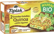 Géant Casino Ceignac - Galettes quinoa et petits légumes surgelées Bio Promo Galettes quinoa et petits légumes surgelées Bio dans le catalogue Géant Casino "Sélection Bio" à Ceignac