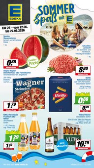 Aktueller EDEKA Prospekt (Horstmar (Stadt der Burgmannshöfe), 24 Seiten zum blättern EDEKA Prospekt Aktuelle Angebote mit 24 Seiten