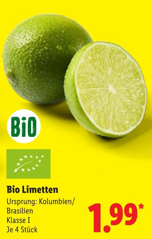 Bio Limetten