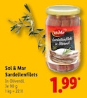 Sardellenfilets Angebote von Sol & Mar bei Lidl Regensburg für 1,99 €