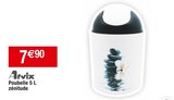 Poubelle 5 L zénitude - ARVIX - Cora à Argenteuil Poubelle 5 L zénitude - ARVIX en promo chez Cora Argenteuil à 7,90 €