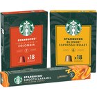 SUR TOUTES LES CAPSULES X10 & X18 - STARBUCKS en promo chez Carrefour Market Lorient
