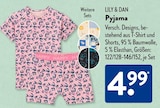Pyjama im ALDI SÜD Prospekt Pyjama von LILY & DAN im aktuellen ALDI SÜD Prospekt für 4,99 €