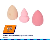 Make-up-Schwämme im Action Prospekt Make-up-Schwämme von Max & More im aktuellen Action Prospekt für 1,59 €