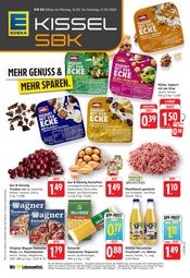 Aktueller EDEKA Supermarkt Prospekt in Wiesloch und Umgebung, "Aktuelle Angebote" mit 21 Seiten, 16.02.2026 - 21.02.2026