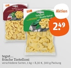 Aktuelle Nudeln Angebote bei tegut in Erlangen Aktuelles frische Tortelloni Ricotta-Spinat Angebot bei tegut in Erlangen ab 2,49 €