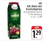 nah und gut - Saft, Nektar oder Fruchtsaftgetränk Angebot im Prospekt Saft, Nektar oder Fruchtsaftgetränk bei nah und gut im Prospekt "" für 1,29 €