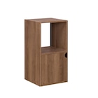 Promo Colonne en bois 2 cases Adam brun foncé 30xP29,5xH60,5cm à 12,00 € dans le catalogue Gifi à Épinal
