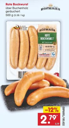Netto Marken-Discount Königsbrunn - Rote Bockwurst Rote Bockwurst Angebot bei Netto Marken-Discount Königsbrunn im Prospekt "Fisch verliebt? Dann geh doch zu Netto!"