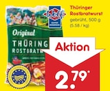 Thüringer Rostbratwurst im Netto Marken-Discount Prospekt Thüringer Rostbratwurst von Wolf im aktuellen Netto Marken-Discount Prospekt für 2,79 €