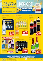 Netto Marken-Discount Prospekt für Günzburg: "DER ORT, AN DEM DU IMMER AUSGEZEICHNETE PREISE FINDEST.", 2 Seiten, 09.03.2026 - 14.03.2026