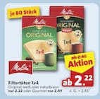 Aktuelles Filtertüten 1x4 Angebot bei combi in Bielefeld ab 2,22 €
