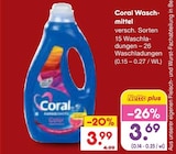 Netto Marken-Discount - Waschmittel Angebot im Prospekt Waschmittel bei Netto Marken-Discount im Prospekt "" für 3,69 €