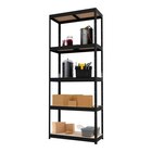 Castorama Béziers - Promo Étagère de garage en acier thermo-laqué noir GoodHome Ryle H. 179 x L. 75 x P. 35 cm Promo Étagère de garage en acier thermo-laqué noir GoodHome Ryle H. 179 x L. 75 x P. 35 cm à 23,90 € dans le catalogue Castorama à Béziers
