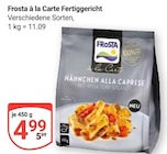 Aktuelle Frosta Angebote bei GLOBUS in Erfurt Aktuelles à la Carte Fertiggericht Angebot bei GLOBUS in Erfurt ab 4,99 €
