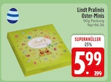 Pralinés Oster-Minis von Lindt im aktuellen EDEKA Prospekt für 5,99 €