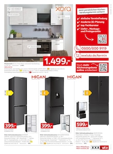 Kühlschrank im XXXLutz Möbelhäuser Prospekt "NR.1 BEIM PREIS" mit 46 Seiten (Alsdorf)