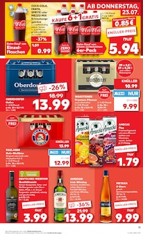 Coca Cola im aktuellen Kaufland Prospekt (Mannheim) Coca Cola im Kaufland Prospekt "Hier bin ich richtig" mit 61 Seiten (Mannheim)