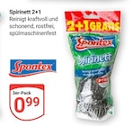 Spirinet 2+1 Angebote von Spontex bei GLOBUS Koblenz für 0,99 €