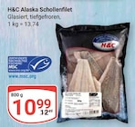GLOBUS Rostock - Alaska Schollenfilet Angebot im Prospekt Alaska Schollenfilet bei GLOBUS im Rostock Prospekt für 10,99 €