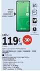 Pack Motorola G24 + coque + chargeur + verre trempé - MOTOROLA en promo chez E.Leclerc Bergerac à 119,90 €