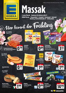 Aktueller EDEKA Prospekt für Scheßlitz und Ungebung, Seiten zum blättern EDEKA Prospekt Hier kommt der Frühling mit Seiten in Scheßlitz und Umgebung