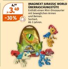 Jurassic World Überraschungstüte im Müller Prospekt Jurassic World Überraschungstüte von Imaginext im aktuellen Müller Prospekt für 3,49 €
