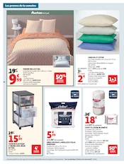 Promos Oreiller dans le catalogue "COMME EN ITALIE" de Auchan Hypermarché Oreiller en promo dans le catalogue Auchan Hypermarché à la page 34