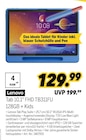Tab 10,1" FHD TB311FU 128GB + Kids im MEDIMAX Prospekt Tab 10,1" FHD TB311FU 128GB + Kids von Lenovo im aktuellen MEDIMAX Prospekt für 129,99 €