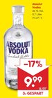 Vodka im Angebot bei Netto Marken-Discount in Pforzheim Vodka Angebote von Absolut bei Netto Marken-Discount Pforzheim für 9,99 €