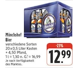 Bier bei EDEKA im Prospekt "" für 12,99 €