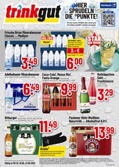 Aktueller Trinkgut Getränkemarkt Prospekt in Reilingen und Umgebung, "Aktuelle Angebote" mit 8 Seiten, 16.06.2025 - 21.06.2025