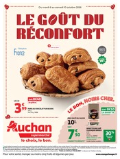 Prospectus Supermarchés Auchan Supermarché en cours à Trappes et alentours, "LE GOÛT DU RÉCONFORT", 20 pages, 06/10/2026 - 10/10/2026 Catalogue Supermarchés Auchan Supermarché en cours à Trappes et alentours, "LE GOÛT DU RÉCONFORT", 20 pages, 06/10/2026 - 10/10/2026