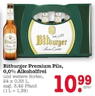 Bitburger Premium Pils oder 0,0% Alkoholfrei Angebote von Bitburger bei E center Ludwigshafen für 10,99 €