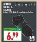 Herren Sneakersocken Angebote von bugatti bei Marktkauf Lemgo für 6,99 €