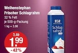 Frischer Schlagrahm bei V-Markt im Heimertingen Prospekt für 1,99 €